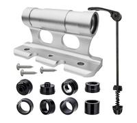 YROHGKPN Support de vélo de route, fourche avant de rechange, clip fixe, bloc de vélo, support de fourche avec adaptateurs, montage en bloc, alliage, vélos, partie, alliage d'aluminium, toit de