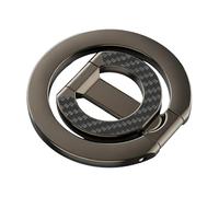 YROHGKPN Support double face avec magnétique pour smartphones pliable et réglable en alliage métallique pour la mobilité pliable