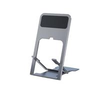 YROHGKPN Support léger, ergonomique et réglable pour smartphones, tablettes, design pliable, facile à ranger dans les poches, les sacs, le support de téléphone réglable