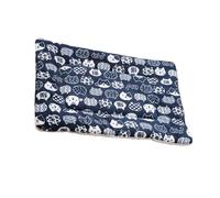 YROHGKPN Tapis de couchage doux et lavable pour petit animal - Nid portable pour chien, lapin, lit confortable pour animal de compagnie - Petite maison amovible