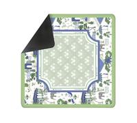 YROHGKPN Tapis de jeu, idéal pour les amateurs de Mahjong, avec design pliable compact et rangement facile, tapis portable et pliable Mahjong