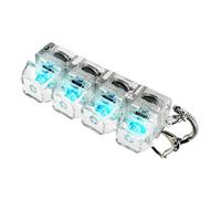 YROHGKPN Testeur pour claviers mécaniques - Interrupteur ergonomique - Outil de sélection - Porte-clés - Jouet à taper facile - Kit de test pour interrupteurs linéaires