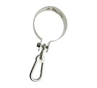 YROHGKPN Universally Swing Hardware Mousqueton en acier pour constructions en bois, extérieur instantané, tube rond en métal pour accrocher des cadres en bois, accessoires d'extérieur