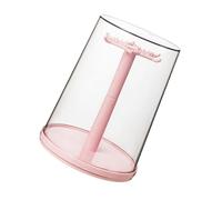 YROHGKPN Vitrine transparente rotative à 360 degrés pour objets de collection, boîte de rangement anti-poussière avec fond en plastique PP, vitrine de collection, vitrine rotative