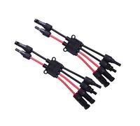 YROHGKPN Y Zweig Répartiteur solaire avec résistance et construction sans outil pour baie extérieure Connecteur solaire haute efficacité