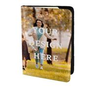 yrozvw Porte Passeport personnalisé Porte Passeport de Voyage Couverture de Passeport en Cuir pour Femmes Porte Passeport pour Hommes avec Texte et Images personnalisés