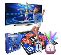 YRPRSODF Tapis de danse pour enfants et adultes, tapis de danse TV avec caméra HD, tapis de danse Plug and Play pour filles, jeu de tapis de danse pour l'exercice, cadeaux pour filles et garçons âgés
