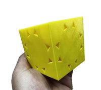 YRQMGSF Modèle de Coupe Transversale de Maille Unitaire de Chlorure de Sodium Modèle de Structure de Maille Unitaire pour l'Apprentissage en e Laboratoire Outil Éducatif 6 × 6 × 6 Cm