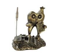 YRQMGSF Sculpture Dentaire Dentiste Extraction Artisanat Sculpture Bureau de Clinique Dentaire Décoration Art Ornements Cadeau de Diplôme Anniversaire,Marron