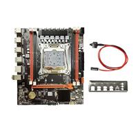 YRREATY Carte mère X99H DDR3 Interface PCI Express X16 PCIe NVMe | Slot PCIe X16 dédié, interface M.2 NVMe et SATA pour des performances et options d’extension.