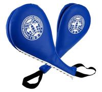 YRREATY Cible de Frappe TKD Arts Martiaux Coussin de Frappe Cible Entraînement Kickboxing Bleu