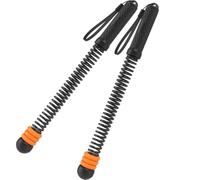 YRREATY Corde de Combat Lestée sans Âme en Acier et Verrouillage Fort | Dimensions compactes 43 x 10 cm et 725 g par corde, design silencieux, idéal pour , le bureau ou les voyages.