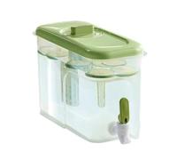 YRREATY Distributeur de Limonade Réutilisable avec et Couvercle Cold JuiceBarrel B