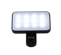 YRREATY Mini Portable Mini Rechargable Lampe 3 Modes Luminosité Réglable pour la Tablette pour Ordinateur Portable du Téléphone pour Rencontrer Utiliser la Lumière de Remplissage Selfie