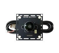 YRREATY Module de Caméra USB 1MP 720P 60 Images par Seconde, Angle Large de 160°, sans Distorsion, sans Pilote Requis pour la Reconnaissance Faciale.