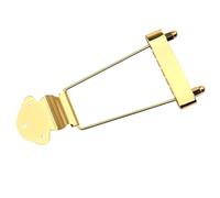 YRREATY Pour Guitare Jazz, Pièce de Queue en Trapèze pour Guitare Archtop à 6 Cordes, Pièce de Queue Semi-Creuse et Pont de Cordes pour Remplacement.
