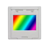 YRREATY Réseau de Diffraction par Transmission avec Spectrophotomètre à Ligne de Cadre Expérience D'Enseignement Optique sur Réseau de Diffraction A