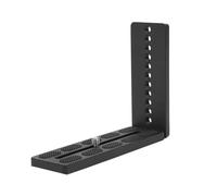 YRREATY Support en L Vertical Allongé avec Plaque pour Stabilisateur de Tête de Trépied de Caméra, Vidéo Universel.