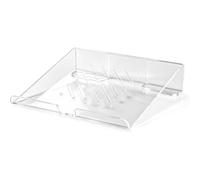 YRREATY Support Mince en Acrylique pour Ordinateur Portable, Rehausseur de Bureau Portable et Ventilé pour Ordinateurs de Bureau de 11 à 17 Pouces