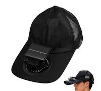 Yrrtyuo Chapeau avec Ventilateur | Charge USB Protection UV | Casquettes Baseball en Mesh Frais avec Mini Ventilateur - pour Randonnée Camping Course Pêche Marche Jardinage Hommes Femmes
