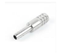 YRTHFJTJ 10pcs 304 Stainless Steel 2 Way Barbed Pipe Fitting Reducer Straight Connector Joint Hose Barb, for Home Garden Hose Connectors Accessories(16mm - 38mm)