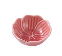 YRthongXy Bol à trempette, 4 Oz Flower Shape Ceramic Dip Bowls Sauce Dish Mini Condiment Porcelain Sauce Bowl