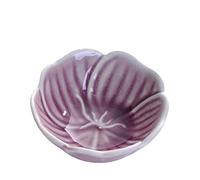 YRthongXy Bol à trempette, 4 Oz Flower Shape Ceramic Dip Bowls Sauce Dish Mini Condiment Porcelain Sauce Bowl