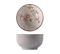 YRthongXy Bol à trempette, Ceramic Season Style Rice Bowls Set of 2,