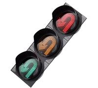 YRthongXy Feu de signalisation, Feu de signalisation enfichable à Panneau Lumineux, étanche et Anti-poussière, Anti-électrocution