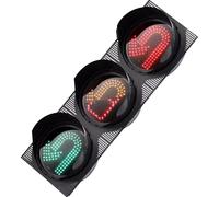 YRthongXy Feu de signalisation, Feu de signalisation enfichable à Panneau Lumineux, étanche et Anti-poussière, Anti-électrocution