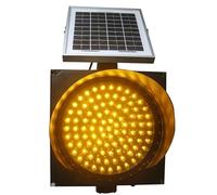 YRthongXy Feu de signalisation, Signal Lumineux étanche et Anti-poussière, équipé d'énergie Solaire
