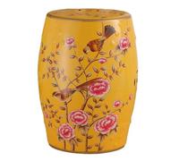 YRthongXy Tabouret de Jardin, Tabouret décoratif en céramique émaillée de Style Chinois, Oiseau et Fleur, Classique, Chalet