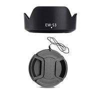 YRTIYO EW53 Capot et Capuchon 49 mm pour Canon EOS M200 M50ii w/EF-M 15-45 mm f/3.5-6.3 est STM, pour Canon R50 R8 w/RF-S 18-45 mm f/4.5-6.3 is STM