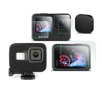 YRTIYO Lot de 6 films de protection d'écran en mousse + objectif + bouchon d'objectif pour caméra d'action GoPro HERO 13 12 11 10 9