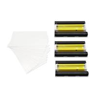 YRTJINYQ Cassette d'encre et Ensemble de Papier Photo compatibles avec l'imprimante Selphy CP1300 CP1200 CP1000 CP910 CP1500 6 Pouces(3 Ink 108 Sheets)