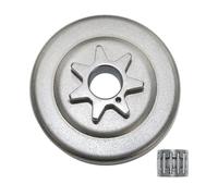 YRTJINYQ Kit d'aiguilles de roulement de pignon de Tambour d'embrayage de Remplacement, Compatible avec Les tronçonneuses 030AV 031AV 032 040 041AV Compatible avec 1113 640 2000 3/8 Pouces 7T