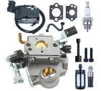 YRTJINYQ Kit de Bougies d'allumage de Bobine d'allumage de carburateur, Compatible avec MS171 MS181 MS211, Compatible avec 11391200610 0000 350 3500