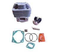 YRTJINYQ Kit de Joint de Rouleau d'aiguille de goupille de Segment de Piston de Cylindre de 44MM 50CC Compatible avec Les pièces de Rechange de Tondeuse à Gazon RBC52SB RBC-52SB