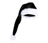 YRTUOP Bonnet De Père Noël 74.9 Cm Long - Bonnet En Velours Doux Pour Adultes | Accessoire Unisexe pour Fête d'Hiver Spectacle Photo Booth