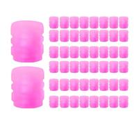 YRTUOP Bouchons De Tige De Valve pour Pneus - 50 Pièces Couvercles À Retrait Facile,Bouchons pour Véhicules s - pour Conduite Extérieur Garage Sport Roues Véhicules Motos Vélos