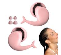 YRTUOP Bouchons d'Oreille Antibruit - Souples Réutilisables Silicone Queue De Poisson Pour Natation - Bouchons D'Oreilles Pour Moto,Pour Ronflement Nuit Maison Avion Vol Travail Construction Concert