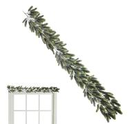 YRTUOP Branches De Pin Artificielles,200 cm Ornement de Cèdre Doux et Réaliste - Tiges Douces pour Noël | pour La Maison, La Porte D'Entrée, La Cheminée, Le Patio, L'Extérieur, Le Jardin, La Cour Et