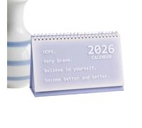 YRTUOP Calendrier De Bureau 2026 - Style Coréen Planificateur Mensuel Portable - Planificateur pour Bureaux | pour Enseignants Salles de Classe Bureaux École Famille Réfrigérateur Maison Travail