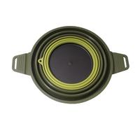 YRTUOP Camping Cookware | Set De Cuisine Pliant avec Casserole Et Poêle - Kit en Acier Inoxydable avec Ustensiles en Silicore et Vaisselle pour Voyage Cuisine Extérieur Randonnée
