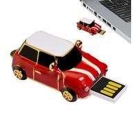 YRTUOP Clé USB | Mémoire Flash en Forme de Voiture Classique Vintage | 4GB Portable Disque de Stockage de Données Sécurisé pour Sauvegarde TV, Jeux, Photos, Musique, Caméra, Ordinateur