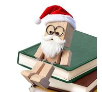 YRTUOP Figurines en Bois | Figurine d'action avec Jambes Qui Se Balancent | Voiture d'en Bois Tremblante,pour Anniversaire Maison Étagère Cheminée Noël Bureau