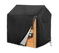 YRTUOP Housse de Protection pour Cabane de Jeu pour Enfant, Bache de Cabane Enfant Exterieur Tissu Oxford 420d Housse de Protection Imperméables RéSistant Aux UV pour Jardin, 145x145x160cm