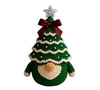 YRTUOP Kits de Crochet pour Adultes,Kit Démarrage Lutin de Noël à Crocheter pour Fête | Set de Laine Facile pour Créations de Vacances à la Maison Adultes Adolescents Femmes