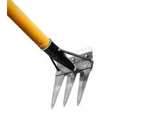 YRTUOP Outil de désherbage | Manuel Robuste Ergonomique | Outil à désherber Manuel pour pelouse - Enlèvement des Cailloux extérieur, préparation du Sol pour Jardinage et paysagisme