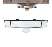 YRTUOP Rétroviseur | 38 Centimètres Extension Clip-On à Grand Angle - Rétroviseur Intérieur Anti-Éblouissement - pour Camions, Véhicules, Bateaux, Marine et Intérieur pour